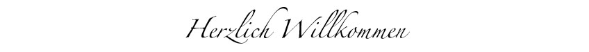 Herzlich Willkommen